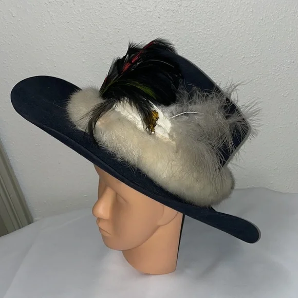 VINTAGE BAILEY NEW WEST HAT “Miss Texas USA 1982” Garfield  display picture 2